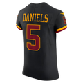 Davalo W.Commanders #5 Jayden Daniels Black Alternate Vapor F.U.S.E. Elite Stitched Jerseys