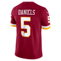 Davalo W.Commanders #5 Jayden Daniels Burgundy Team Vapor F.U.S.E. Stitched Limited Jerseys