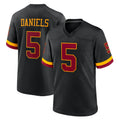 Davalo W.Commanders #5 Jayden Daniels Player Black Limited Home Game Stitched Jerseys