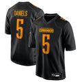 Davalo W.Commanders #5 Jayden Daniels Player Carbon Black Fashion Stitched Jerseys