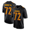 Davalo W.Commanders #72 Josh Conerly Jr. Player Black Carbon Fashion Home Game Stitched Jerseys
