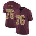 Davalo W.Commanders #76 Sam Cosmi Player Burgundy Alternate Vapor Untouchable Home Game Stitched Jerseys