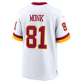Davalo W.Commanders #81 Art Monk White Alternate 2 Game Stitched Jerseys