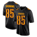 Davalo W.Commanders #85 Chig Okonkwo Player Black Carbon Fashion Home Game Stitched Jerseys