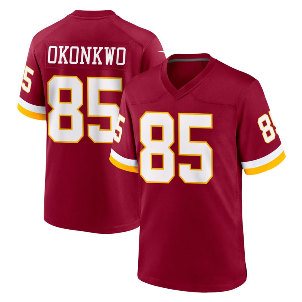 Davalo W.Commanders #85 Chig Okonkwo Player Burgundy Game Home Stitched Jerseys
