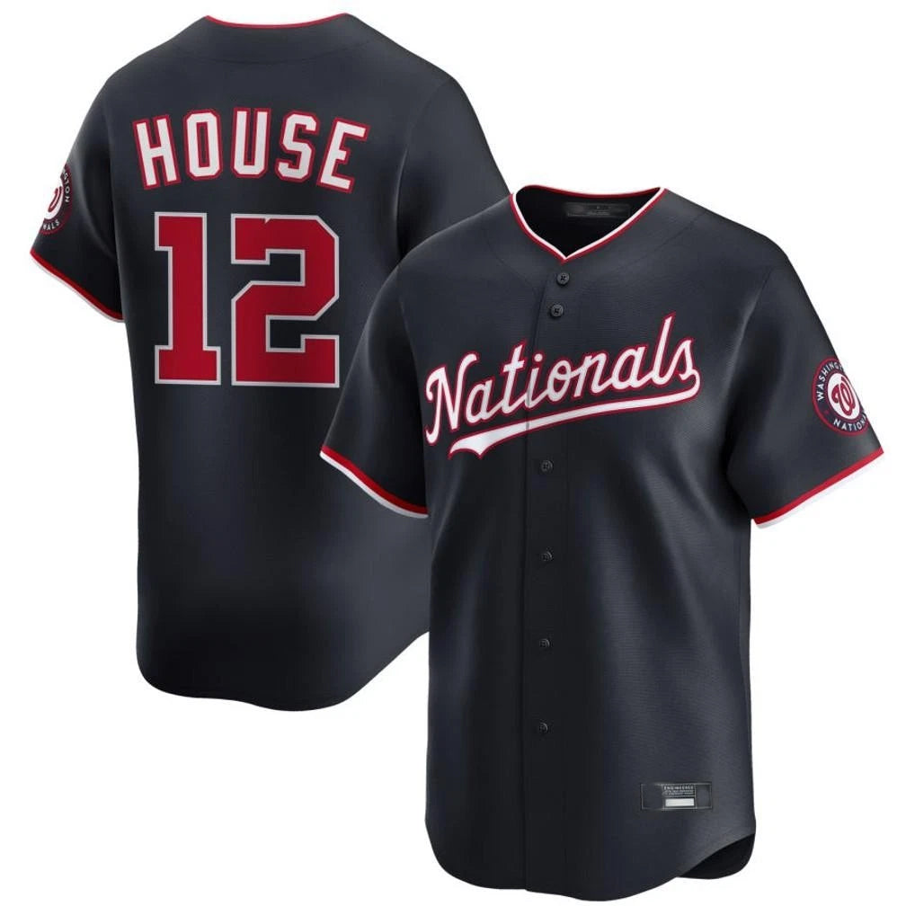 Davalo W.Nationals #12 Brady House Player Navy Alternate Limited Game Stitched Jerseys