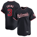 Davalo W.Nationals #3 Dylan Crews Player Navy Limited Stitched Jerseys
