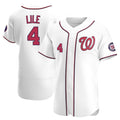 Davalo W.Nationals #4 Daylen Lile Player White Alternate Elite Stitched Jerseys