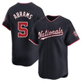 Davalo W.Nationals #5 CJ Abrams Player Navy Blue Replica Stitched Jerseys