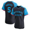 Davalo W.Nationals #5 CJ Abrams Player Navy Elite National League All-Star Game Stitched Jerseys