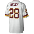 Davalo Washington Football Team #28 Darrell Green Mitchell & Ness White Legacy Replica Stitched Jerseys
