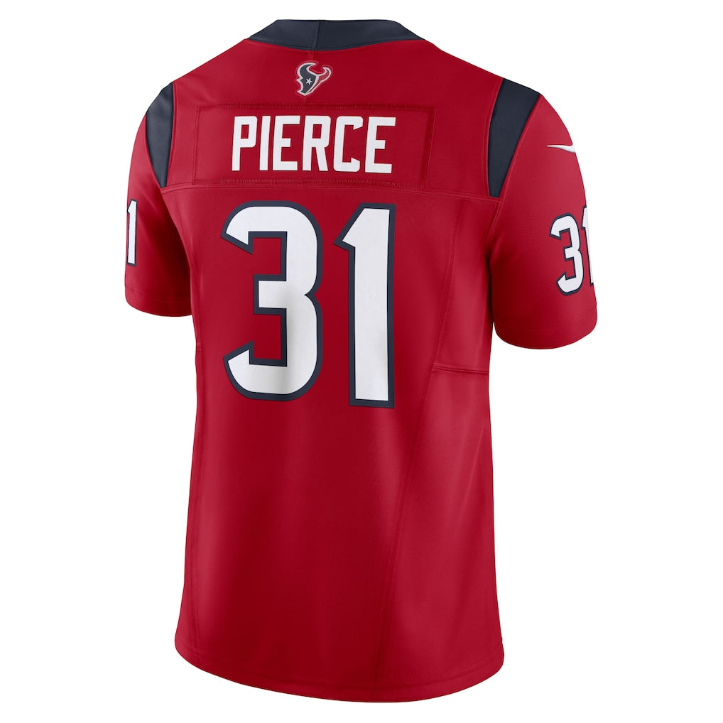 Davalo H.Texans #31 Dameon Pierce Red Vapor F.U.S.E. Limited Jersey