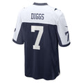 Davalo D.Cowboys #7 Trevon Diggs Navy Alternate Game Team Jersey