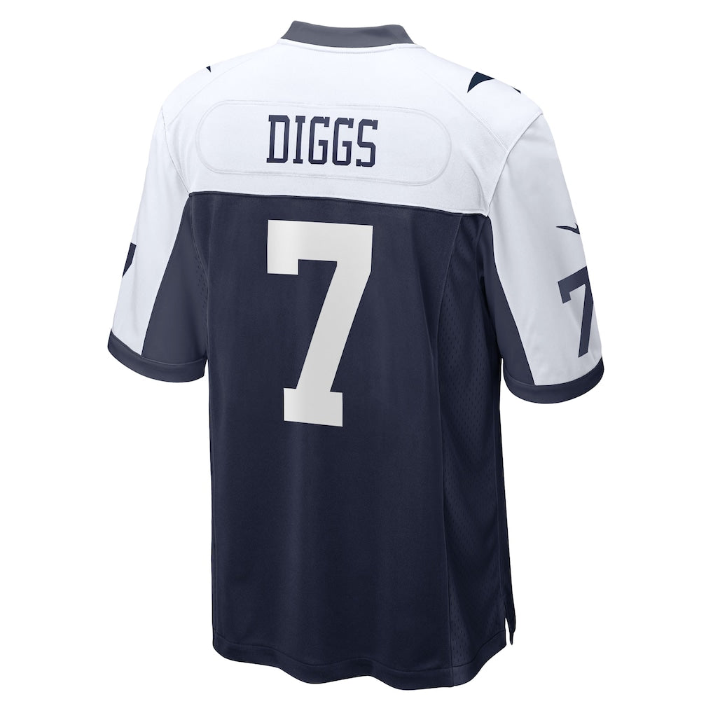 Davalo D.Cowboys #7 Trevon Diggs Navy Alternate Game Team Jersey