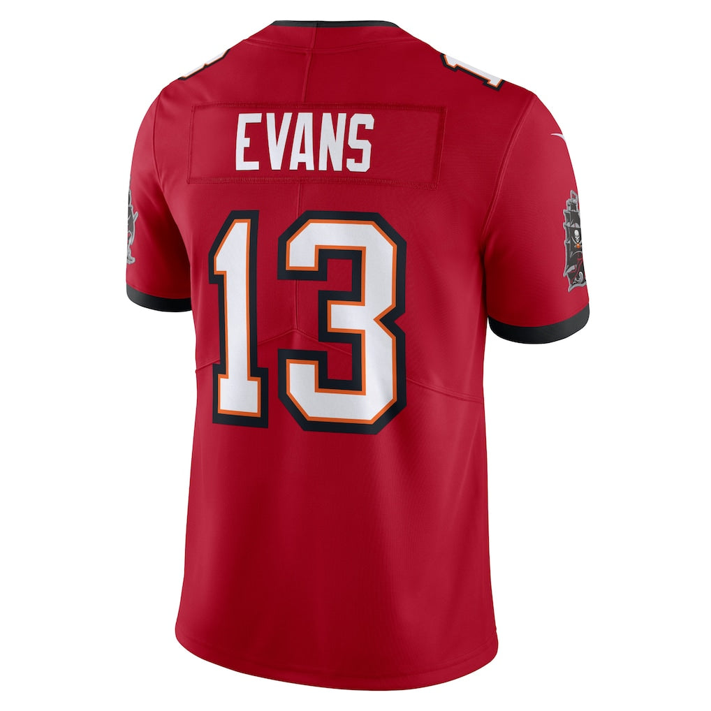 Davalo TB.Buccaneers #13 Mike Evans Red Vapor Untouchable Limited Jersey