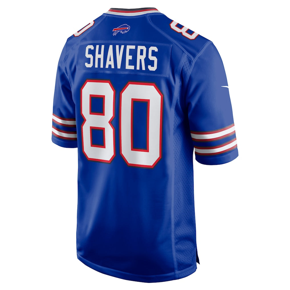 Davalo B.Bills #80 Tyrell Shavers Royal Team Game Jersey