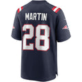 Davalo NE.Patriots #28 Curtis Martin Navy Game Retired Player Jersey