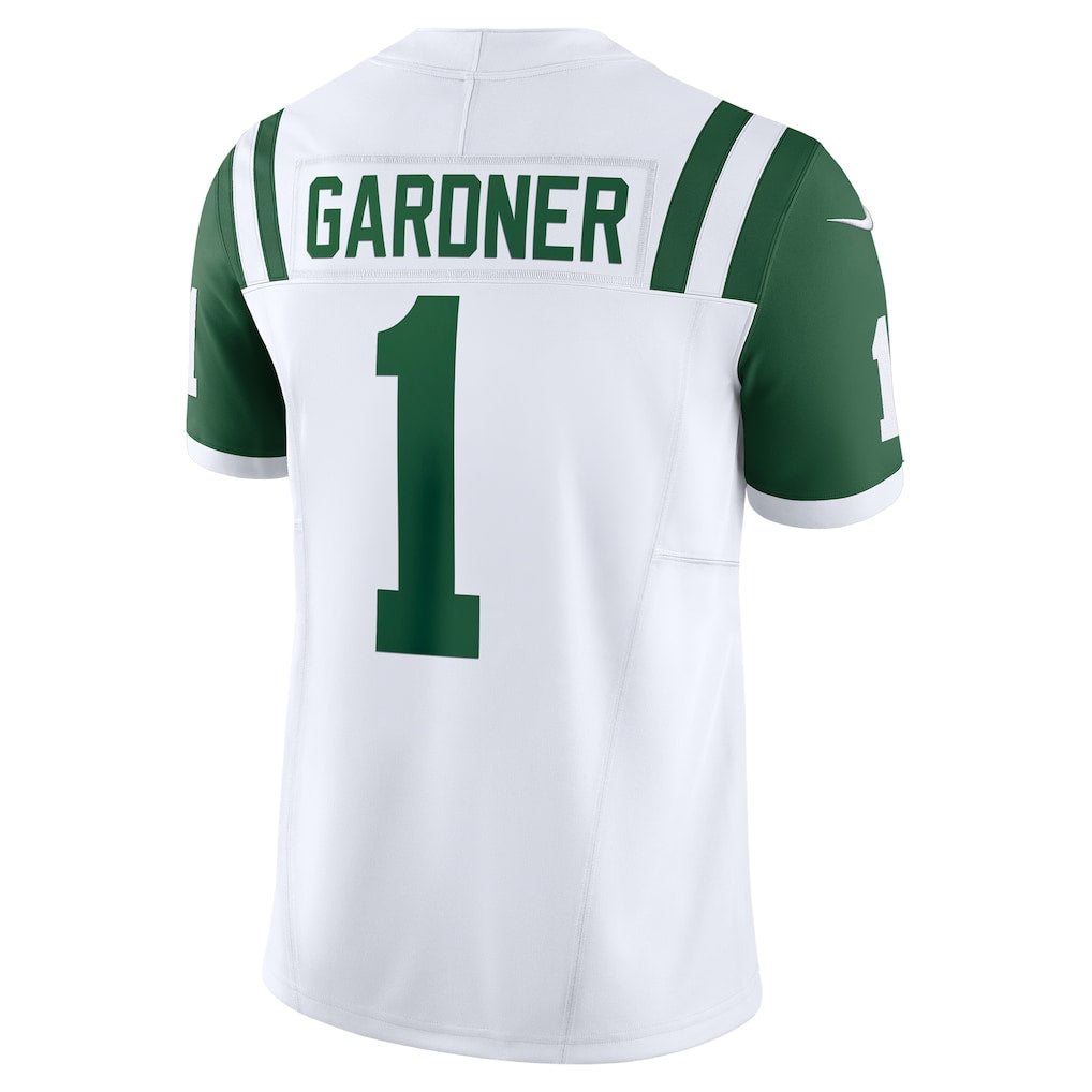 Davalo NY.Jets #1 Ahmad Sauce Gardner White Classic Alternate Vapor F.U.S.E. Limited Jersey