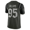 Davalo NY.Jets #95 Quinnen Williams Gotham Green 2025 Rivalries Collection Limited Jersey