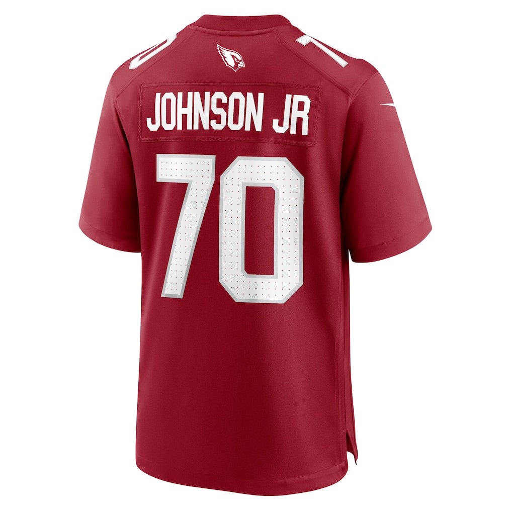 Davalo A.Cardinals #70 Paris Johnson Jr. Cardinal Team Game Jersey