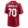 Davalo A.Cardinals #70 Paris Johnson Jr. Cardinal Team Game Jersey