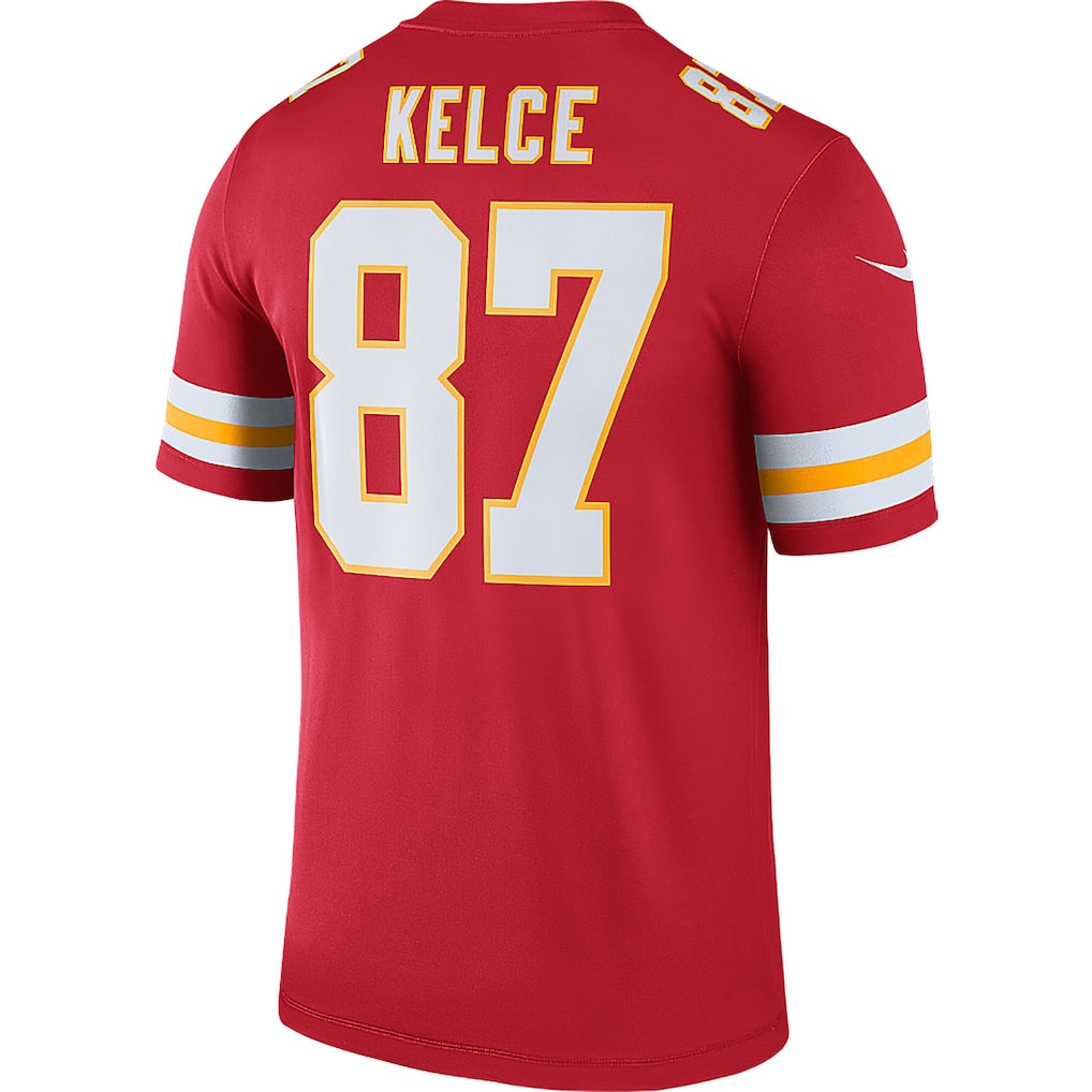 Davalo KC.Chiefs #87 Travis Kelce Red Legend Player Performance Top Jersey