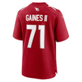 Davalo A.Cardinals #71 Jon Gaines II Cardinal Team Game Jersey