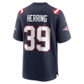 Davalo NE.Patriots #39 Tyron Herring Navy Game Retired Player Jersey