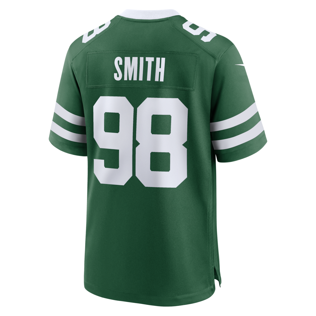 Davalo NY.Jets #98 Mazi Smith Legacy Green Team Game Jersey