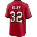 Davalo TB.Buccaneers #32 James Wilder Red Game Retired Player Jersey