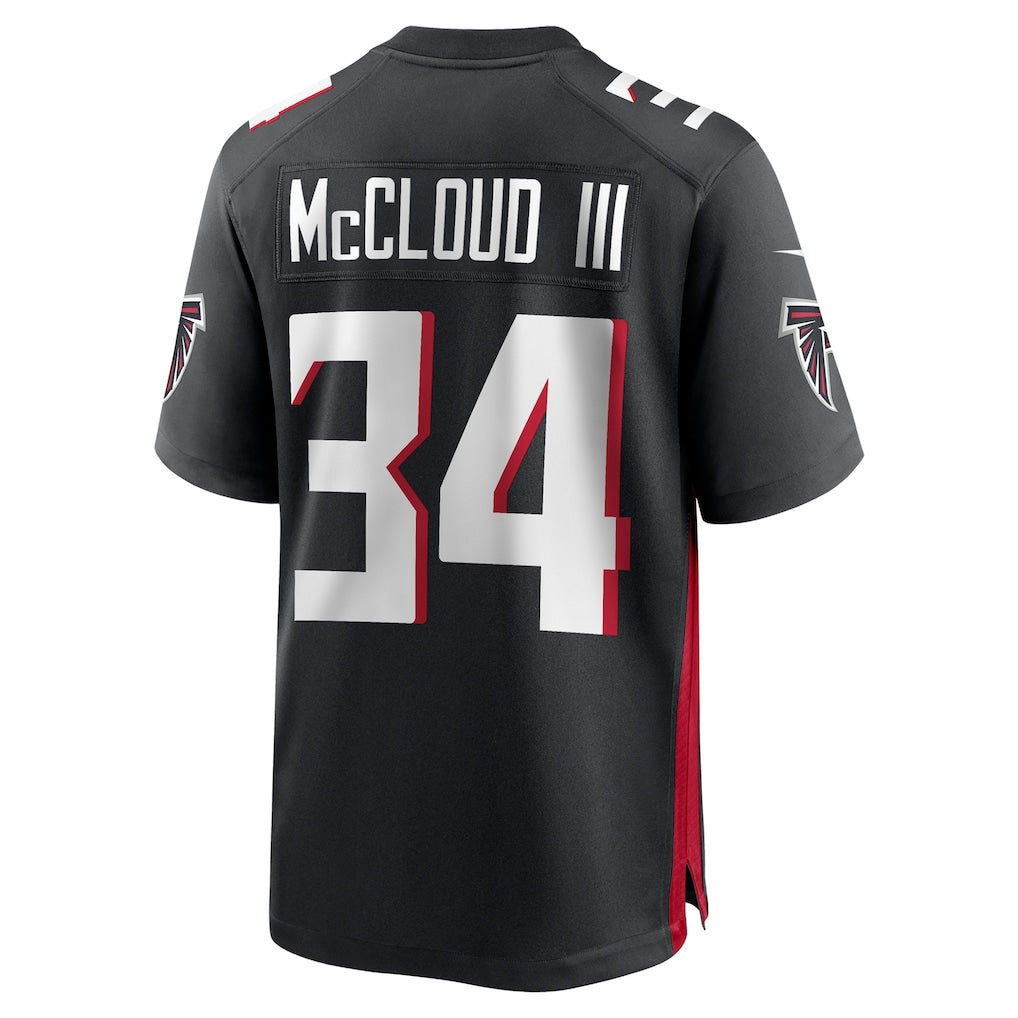 Davalo A.Falcons #34 Ray-Ray McCloud III Black Retired Player Jersey
