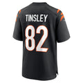 Davalo C.Bengals #82 Mitchell Tinsley Black Team Game Jersey