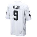Davalo LV.Raiders #9 Tyree Wilson White Game Jersey