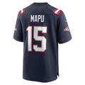 Davalo NE.Patriots #15 Marte Mapu Navy Game Retired Player Jersey
