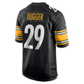 Davalo P.Steelers #29 Kyle Dugger Black Team Game Jersey