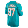 Davalo M.Dolphins #97 Rashard Lawrence Aqua Team Game Jersey