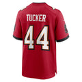 Davalo TB.Buccaneers #44 Sean Tucker Red Game Jersey