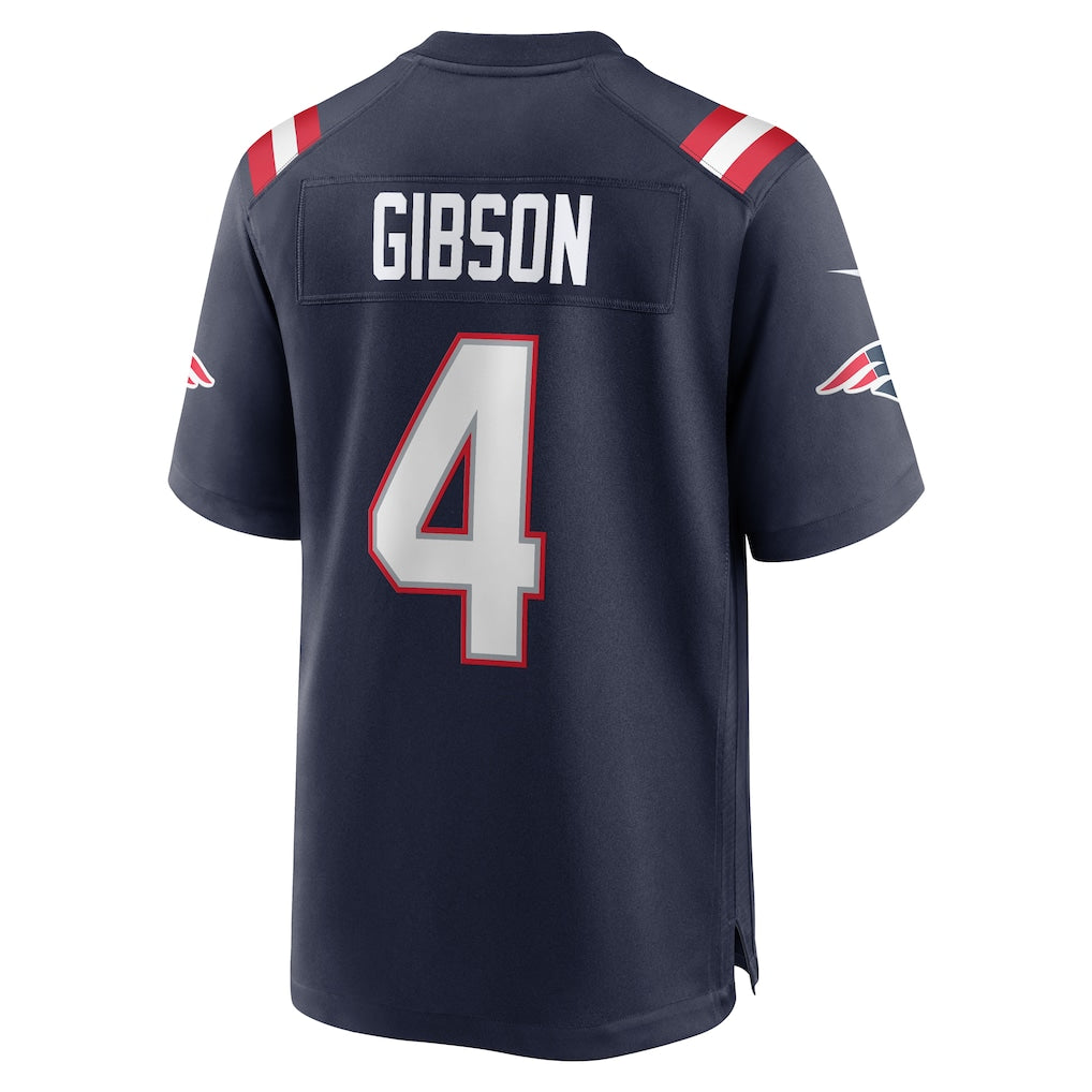 Davalo NE.Patriots #4 Antonio Gibson Navy Game Retired Player Jersey