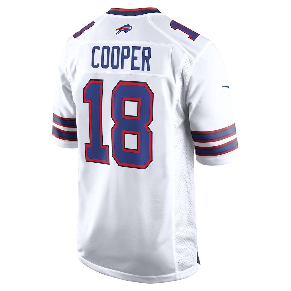 Davalo B.Bills #18 Amari Cooper White Game Jersey
