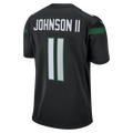 Davalo NY.Jets #11 Jermaine Johnson II Black Alternate Game Jersey