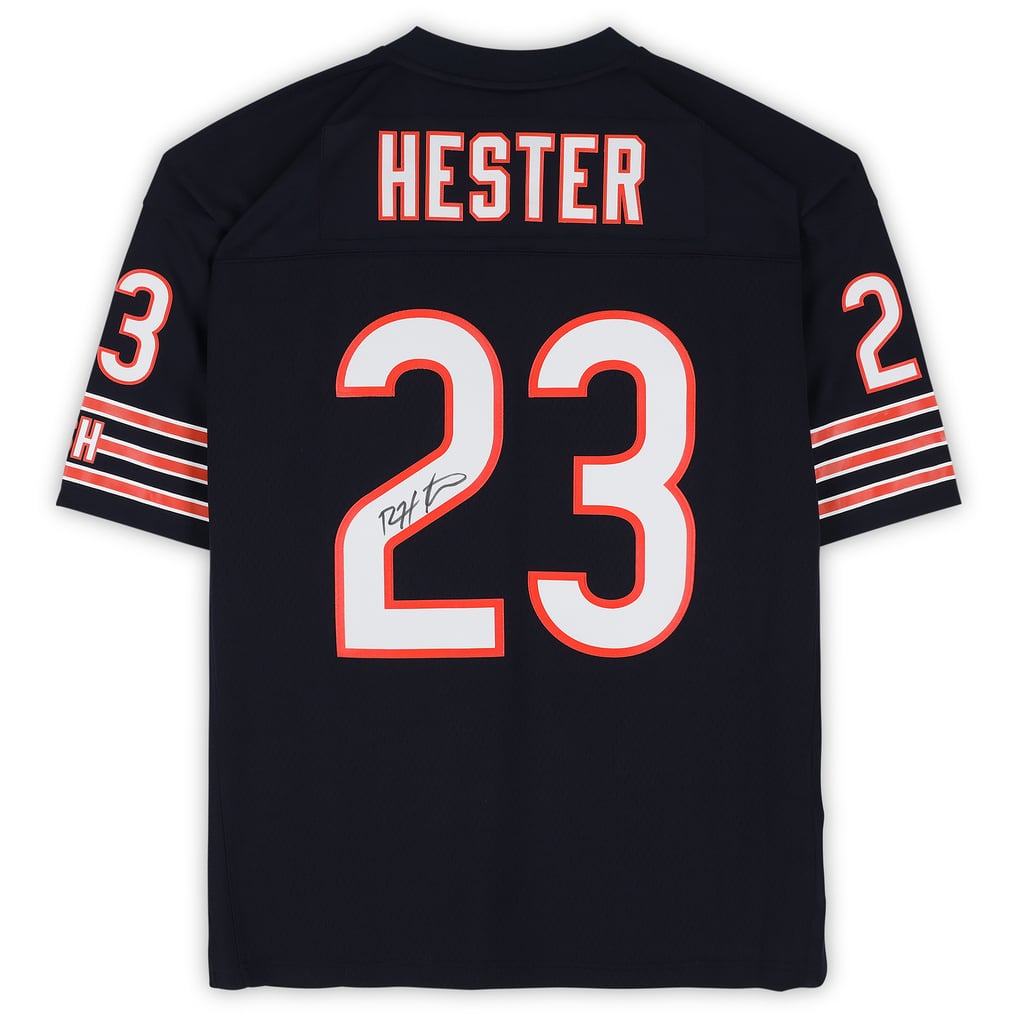 Davalo C.Bears #23 Devin Hester Authentic Navy Mitchell & Ness 2006 Replica Jersey