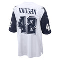 Davalo D.Cowboys #42 Deuce Vaughn White Game Jersey