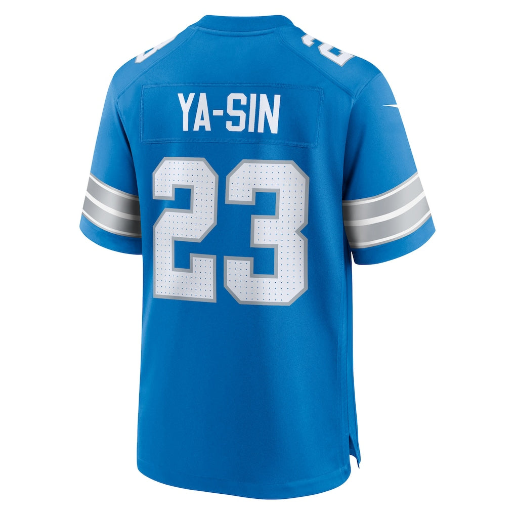 Davalo D.Lions #23 Rock Ya-Sin Blue Team Game Jersey