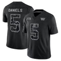 Davalo W.Commanders #5 Jayden Daniels Player Black Limited 2026 Salute to Service Home Game Stitched Jerseys