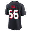 Davalo H.Texans #56 Jamal Hill Navy Team Game Jersey