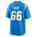 Davalo LA.Chargers #66 Bobby Hart Powder Blue Team Game Jersey