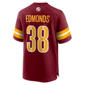 Davalo W.Commanders #38 Chase Edmonds Burgundy Team Game Jersey