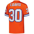 Davalo D.Broncos #30 Terrell Davis Mitchell & Ness Orange 1995 Authentic Throwback Retired Player Jersey
