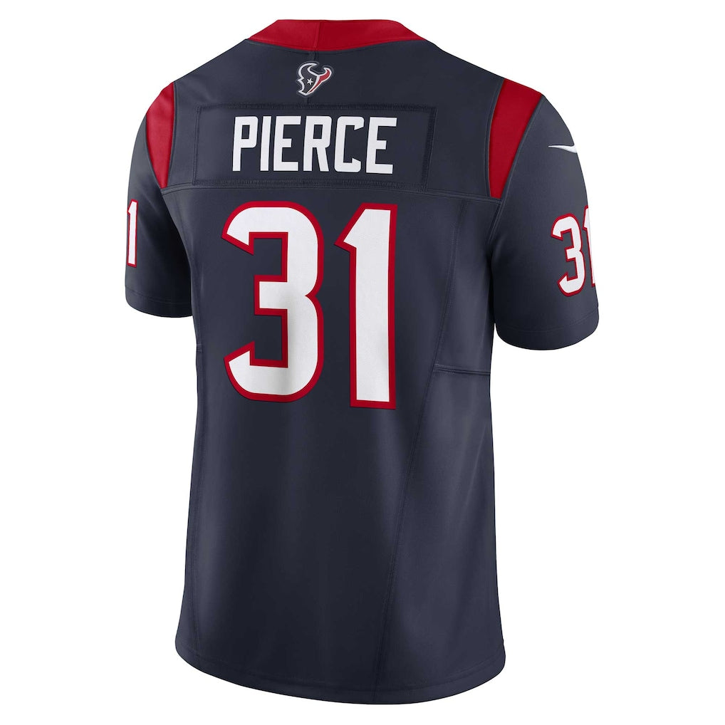 Davalo H.Texans #31 Dameon Pierce Navy Vapor F.U.S.E. Limited Jersey