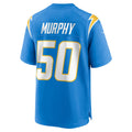 Davalo LA.Chargers #50 Caleb Murphy Powder Blue Team Game Jersey